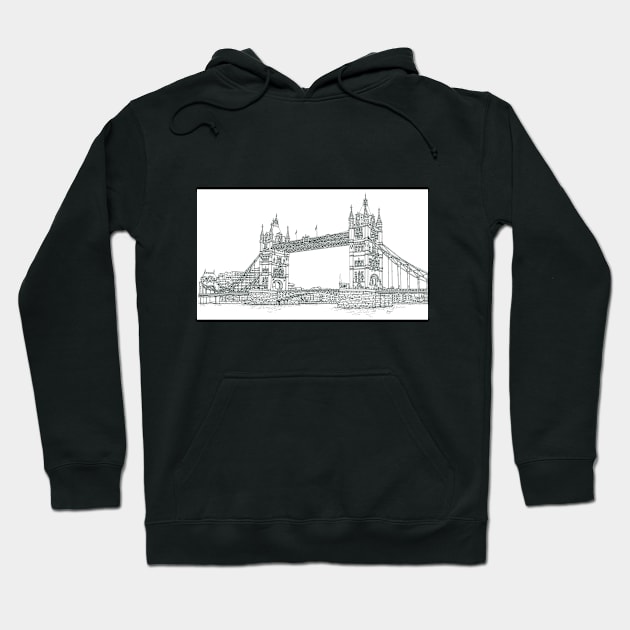 Tower Bridge Hoodie by valery in the gallery